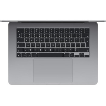 Apple Macbook Air 15 inch, M3 chip with 8-core CPU and 10-core GPU, 8GB RAM, 256 GB SSD, Space Grey English MRYM3 1 Year Warranty