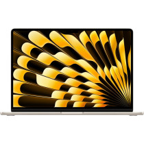 Apple Macbook Air 15 inch, M3 chip with 8-core CPU and 10-core GPU, 8GB RAM, 512 GB SSD, Starlight English MRYT3 1 Year Warranty
