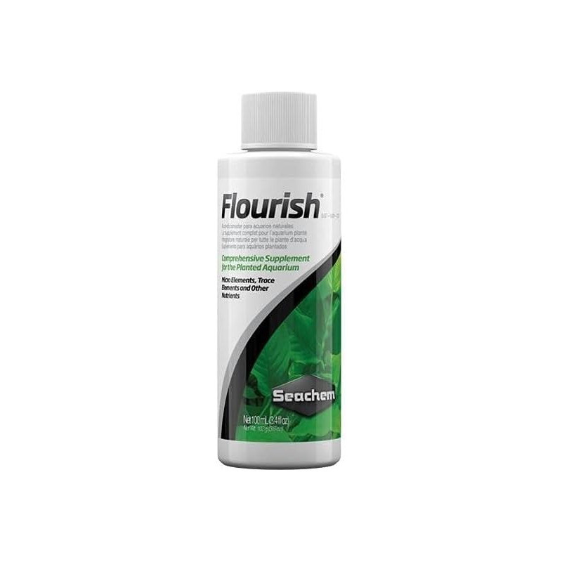 Seachem Flourish Fertilizer Supplement For Aquarium Plant, 100 Ml