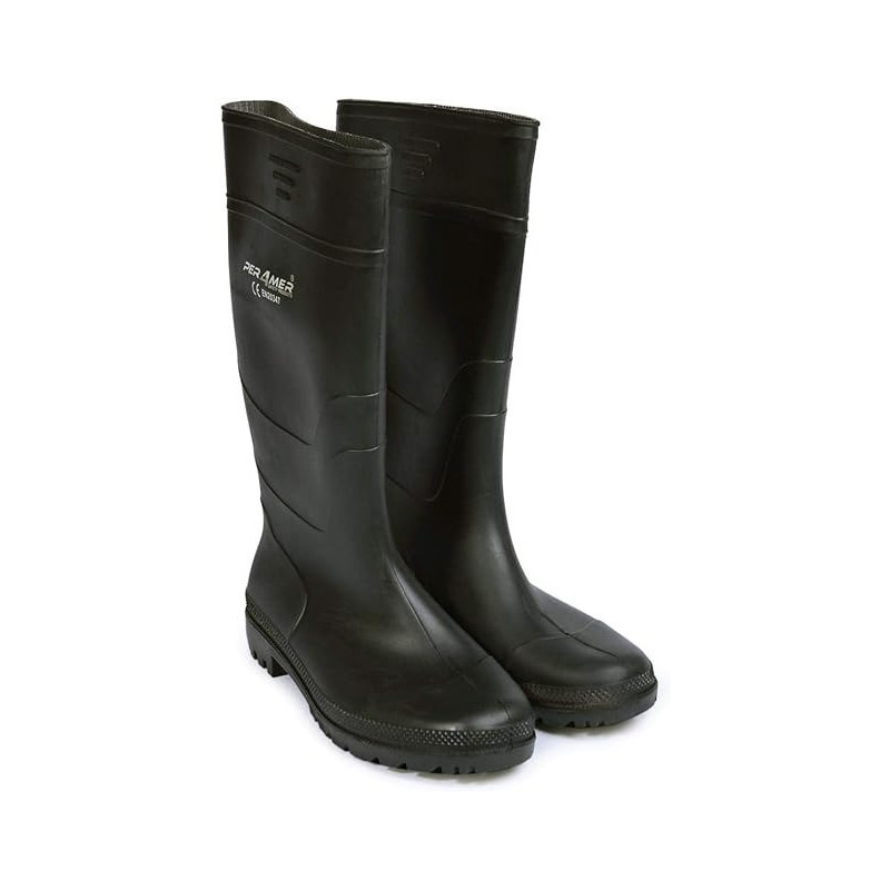 Per4Mer Gumboots-42 Eu Size, Black Colour