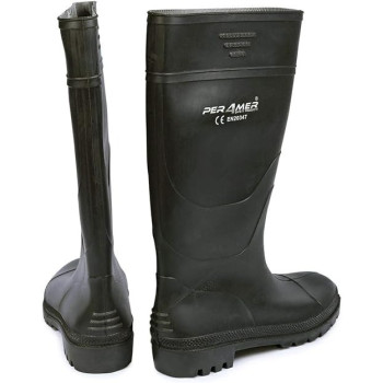 Per4Mer Gumboots-42 Eu Size, Black Colour