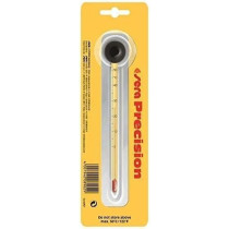 Sera 08902 Precision Aquarium Thermometer - High Precision Glass Thermometer - Scale From 0-50 Degrees Celsius