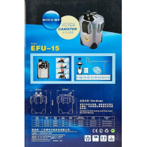 Boyu External Filter Canister (Efu-Series Flow) - 350L/H