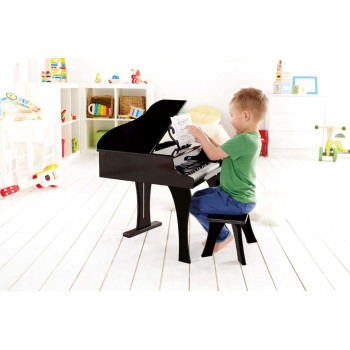 Hape Happy Grand Piano, Black Colour E0320