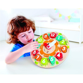 Hape Chunky Clock Puzzle E1622