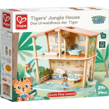 Hape Tigers Jungle House E3412