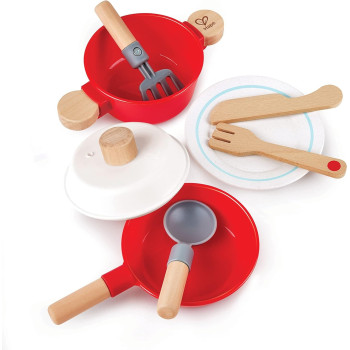 Hape Little Chef Cook And Serve Set E3188