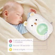 Hape My Musical Pal - Huggy Bobo Portable Baby White Noise Sound Machine E0115