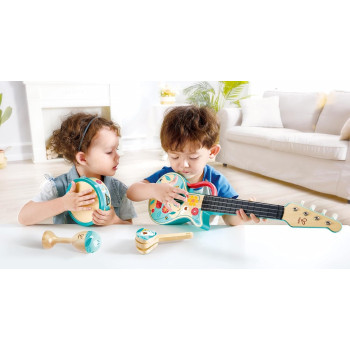 Hape 4 In 1 Ukulele Set E0638