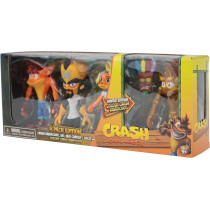 Crash Bandicoot Action Figures 21525 Pack Of 4