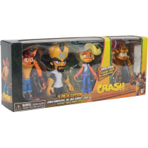 Crash Bandicoot Action Figures 21525 Pack Of 4
