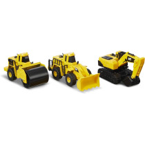 Cat Die Cast Metal Wheel Loader/Steam Roller/Excavator 4 Inch 82274