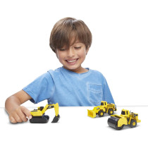 Cat Die Cast Metal Wheel Loader/Steam Roller/Excavator 4 Inch 82274