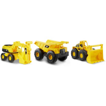 Cat Mini Crew Dump Truck-Wheel Loader-Excavator 7In 82284