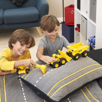 Cat Mini Crew Dump Truck-Wheel Loader-Excavator 7In 82284