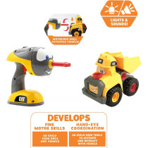 Cat Junior Crew Fix-It Dump Truck Fleet Asst 83196