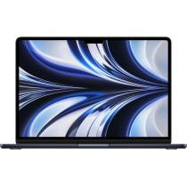 Apple 13.6-inch Macbook Air M2 chip with 8-core CPU and 10-core GPU, 512 GB SSD, Midnight English MLY43, 1 Year Warranty