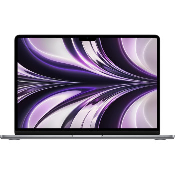Apple 13.6-inch Macbook Air, M2 chip with 8-core CPU and 10-core GPU, 512 GB SSD, Space Grey English MLXX3 1 Year Warranty