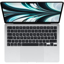 Apple 13.6-inch Macbook Air, M2 chip with 8-core CPU and 10-core GPU, 512 GB SSD, Silver English MLY03 1 Year Warranty
