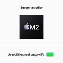 Apple 13-inch Macbook Pro, Apple M2 chip with 8-core CPU and 10-core GPU, 256 GB SSD, Space Grey, English MNEH3 1 Year Warranty