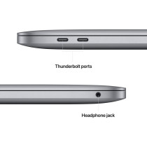 Apple 13 Iinch Macbook Pro, Apple M2 chip with 8-core CPU and 10-core GPU, 512 GB SSD, Space Grey, English - MNEJ3 1 Year Warranty