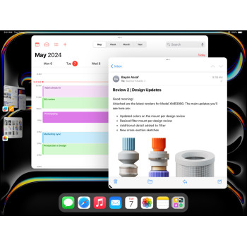 Apple iPad Pro 11 inch, 256 GB, M4 chip, Wifi, Ultra Retina XDR Display, Space Black, MVV83, 1 Year Warranty International Version