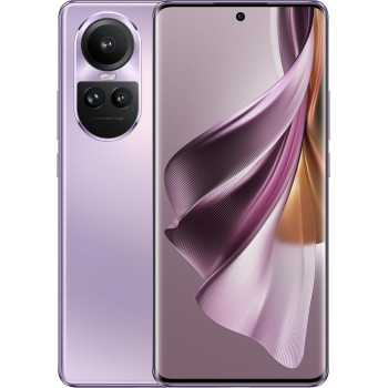 Oppo Reno10 Pro 5G 256GB, 12GB Glossy Purple / Free Enco Earbuds / Bluetooth Speaker