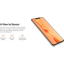 Huawei Nova Y91, 6.95 Inch Huawei Fullview Display, 7000 MAh Super Battery, 8GB / 256GB, Starry Circle Design, Emui 13, Black