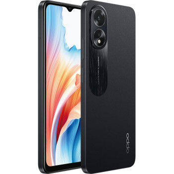 Oppo A38 128GB / 4 GbRAM Dual Sim 6.56 Inch, 5000MAH Long Lasting Battery Fingerprint 4G Lte Android Phone, Glowing Black Ae