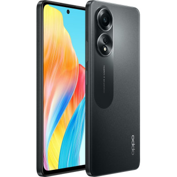 Oppo A58 Android Smartphone Glowing Black 128GB, 8GB UAE Version / Free Bluetooth Speaker