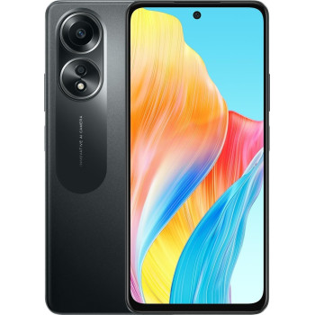 Oppo A58 Android Smartphone Glowing Black 128GB, 8GB UAE Version / Free Bluetooth Speaker