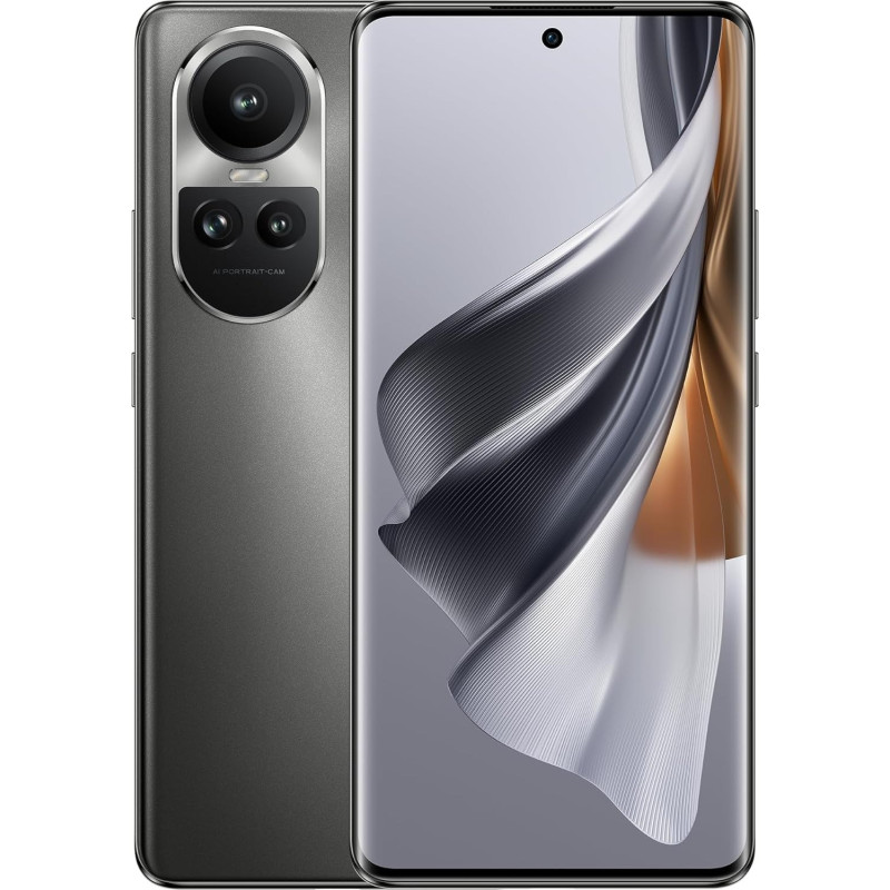 Oppo Reno10 Pro 5G 256GB 12GB Silvery Grey, Free Enco Earbuds, Bluetooth Speaker