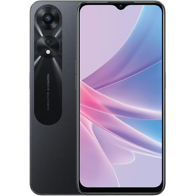 Oppo A78 5G Dual Sim 6.56 Inch Smartphone 128GB Rom, 8GB RAM, 5000MAH Long Lasting Battery, Fingerprint And Face Recognition, 5G Android Phone, Glowing Black