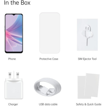 Oppo A78 5G Dual Sim 6.56 Inch Smartphone 128GB Rom, 8GB RAM, 5000MAH Long Lasting Battery, Fingerprint And Face Recognition, 5G Android Phone, Glowing Black