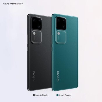 Vivo V30 5G Noble Black, 24GB RAM, 256Gb Rom, Slimmest 3D Curved 1.5K Amoled 120HZ Display, 50MP AF Group Selfie, Aura Light Ois