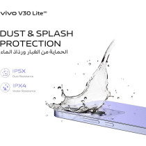 Vivo V30 Lite 5G Crystal Black, 24GB RAM, 256GB Storage, 120HZ Amoled Display, Dual Stereo Speaker, 80W Charger