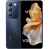 Vivo V30 Lite 5G Crystal Black, 24GB RAM, 256GB Storage, 120HZ Amoled Display, Dual Stereo Speaker, 80W Charger