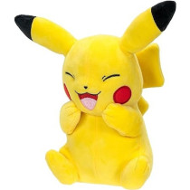 Pokemon Plush Pikachu 8 Inch, Great Gift for Kids, Boys, Girls And Fans of Pokemon, PKW3457/PKW3403