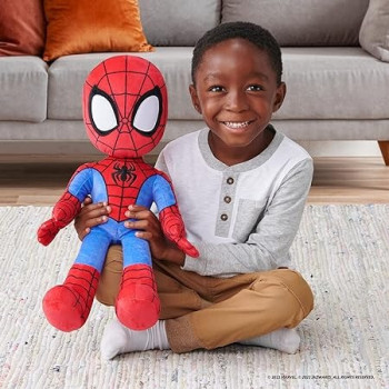 Spidey and His Amazing Friends Little Plush, 20cm, Spidey, 39845/SNF0001