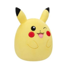 Squishmallows Pokemon Plush Winking Pikachu, 14 Inch, SQPK00042/SQPK00208
