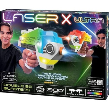 LaserX Ultra Double B2 Blasters, 87552