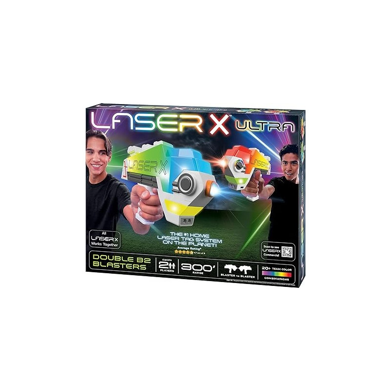 LaserX Ultra Double B2 Blasters, 87552
