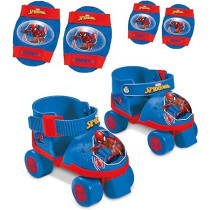 Mondo Spiderman 4W Roller Skates With Protection Set, 18390