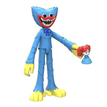 Poppy Playtime Action Figure S1, Scary Huggy Wuggy, 5 Inch, AF7704