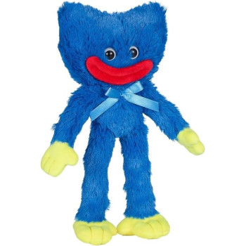 Poppy Playtime Collectible Plush Smiling Huggy Wuggy, 8 Inch, CP7701