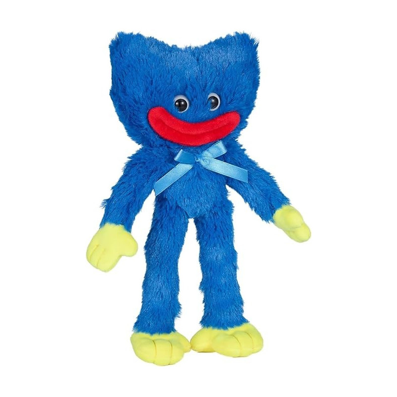Poppy Playtime Collectible Plush Smiling Huggy Wuggy, 8 Inch, CP7701