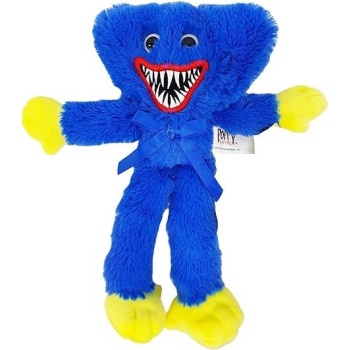 Poppy Playtime Collectible Plush Smiling Huggy Wuggy, 8 Inch, CP7701