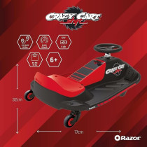 Razor Crazy Cart Shift Black/Red Colour, 25173802