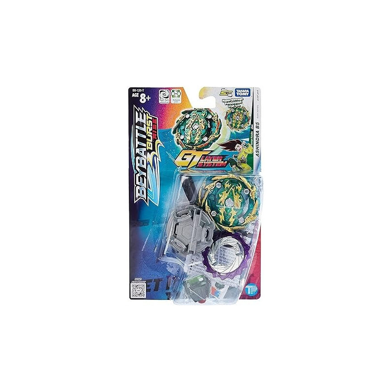 BeyBattle Burst Rise Bushin Ashindra, B5, BB-135-T