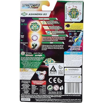 BeyBattle Burst Rise Bushin Ashindra, B5, BB-135-T